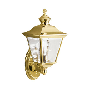 Bay Shore Outdoor Wall Light Polished Brass