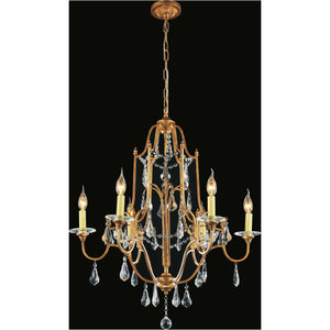 Electra Chandelier Oxidized Bronze