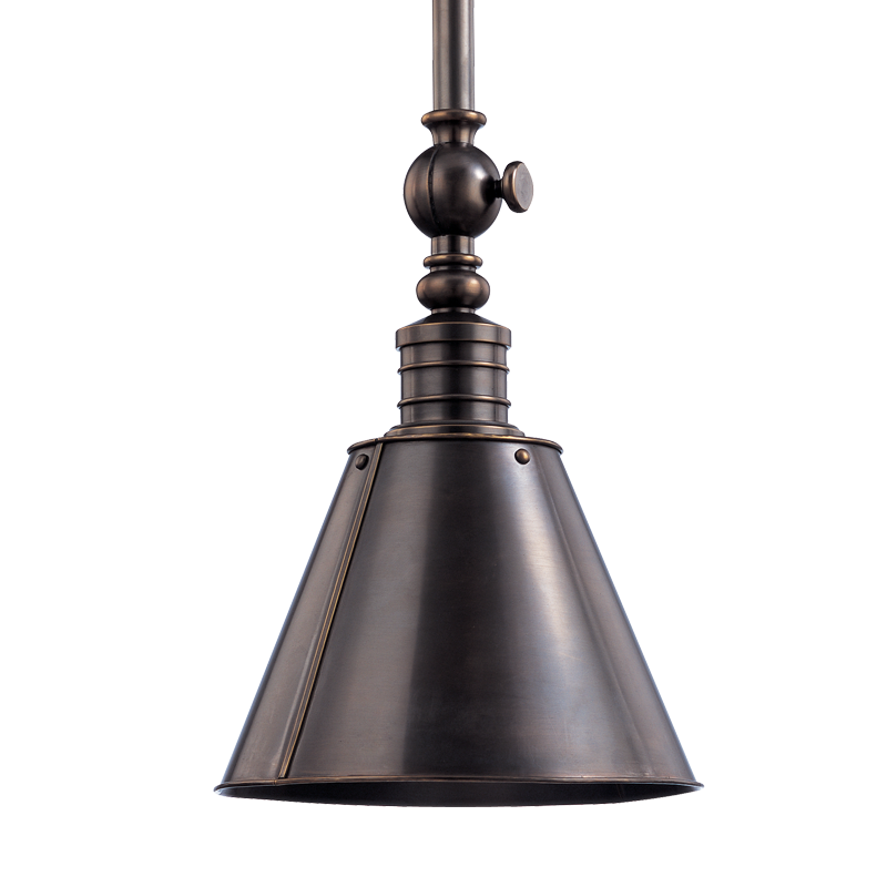 Darien Mini Pendant Distressed Bronze