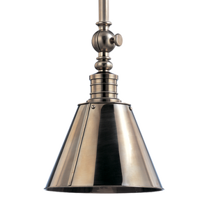 Darien Mini Pendant Historic Nickel