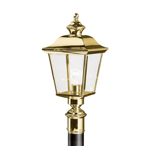 Bay Shore Post Light Polished Brass