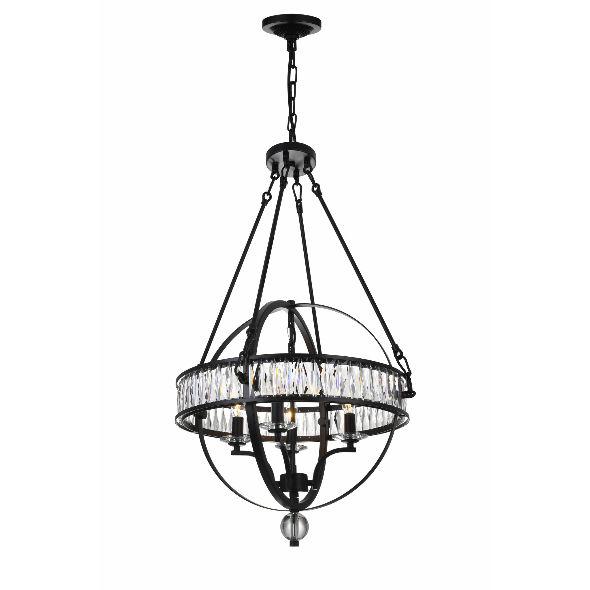 Arkansas Chandelier Black