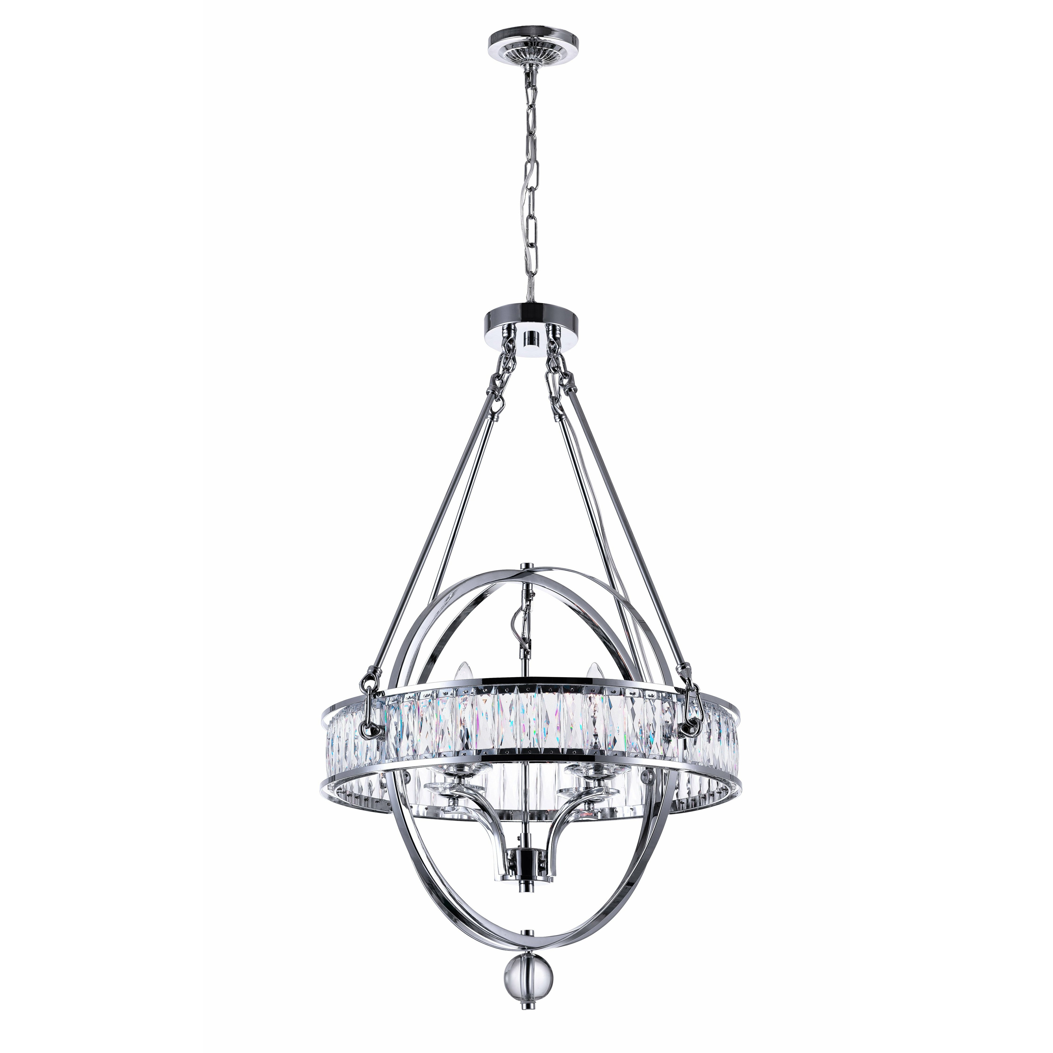 Arkansas Chandelier Chrome