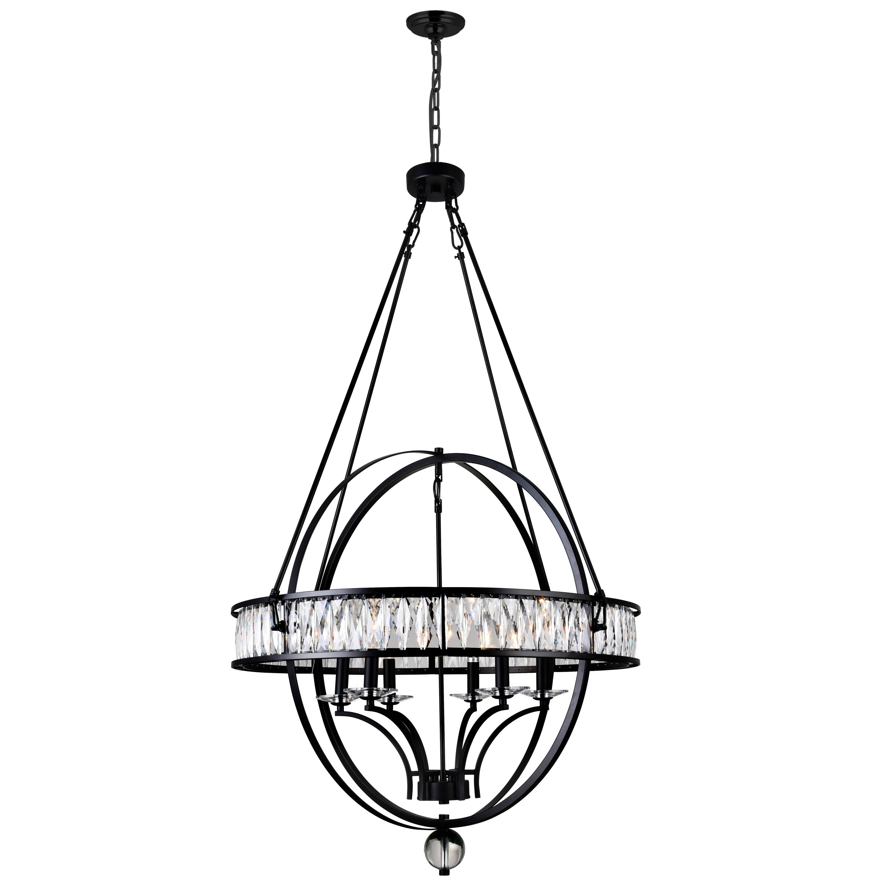 Arkansas Chandelier Black