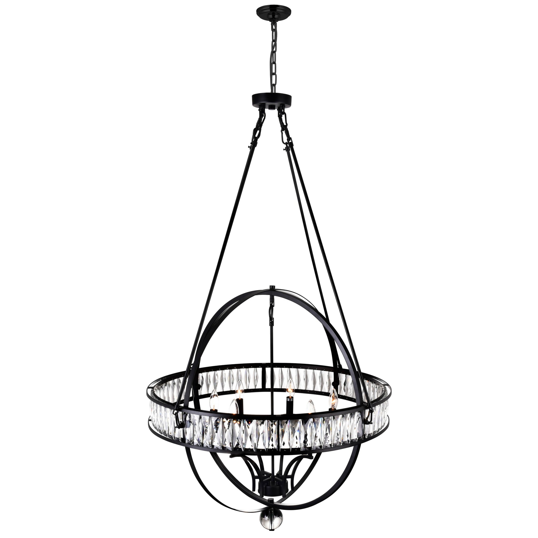 Arkansas Chandelier Black