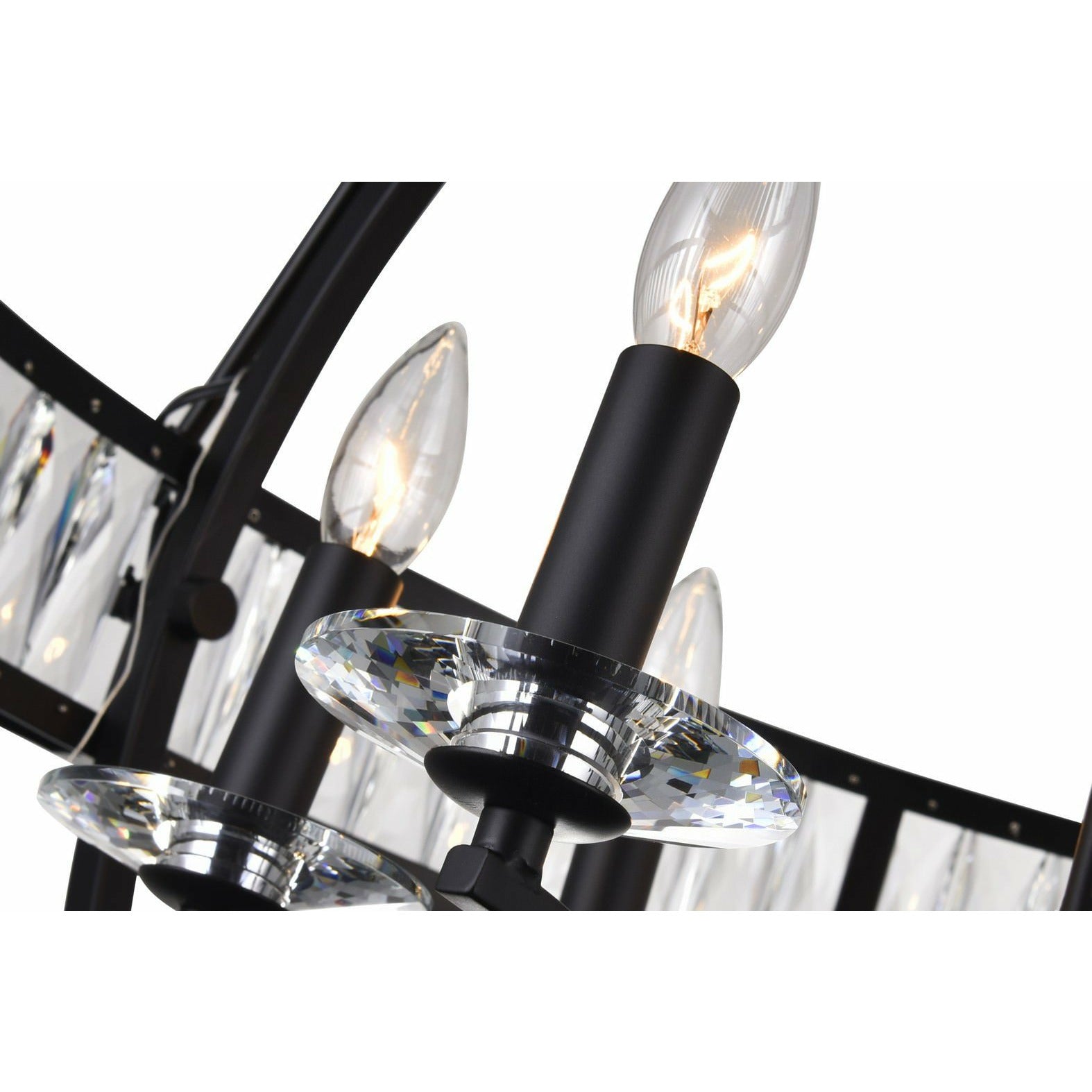 Arkansas Chandelier Black