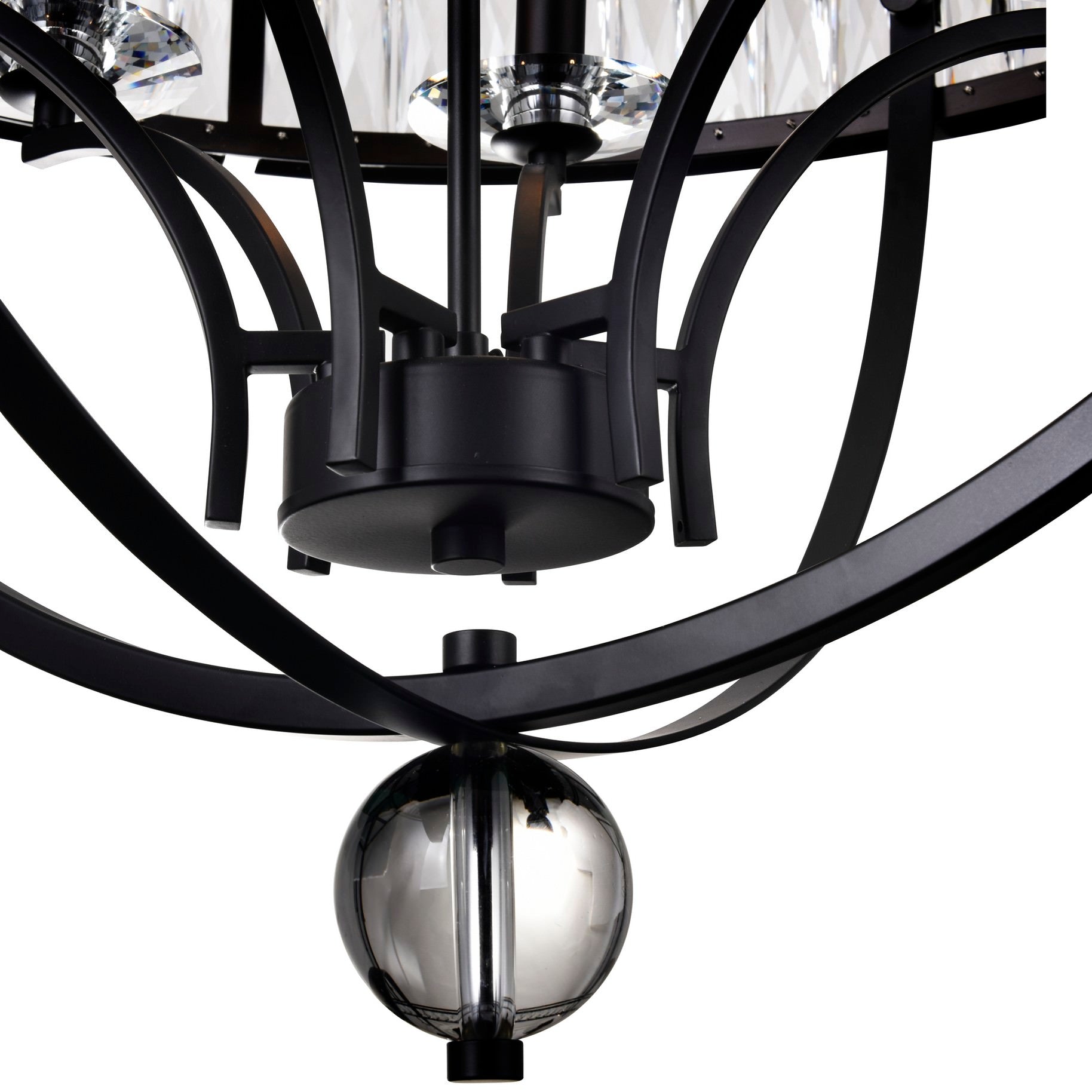 Arkansas Chandelier Black