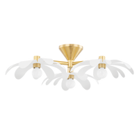 Twiggy 3-Light Semi Flush Mount