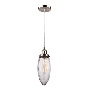 Lux Pendant Collection Mini Pendant Brushed Nickel