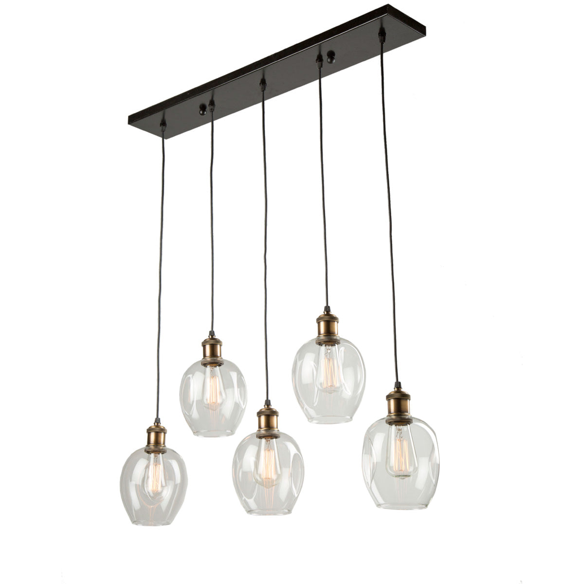 Clearwater Linear Suspension Vintage brass