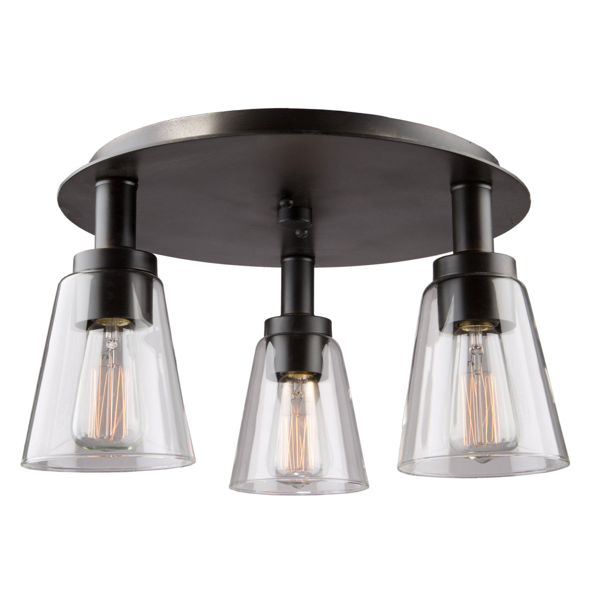 Clarence Flush Mount Oil Rubbed Bronze