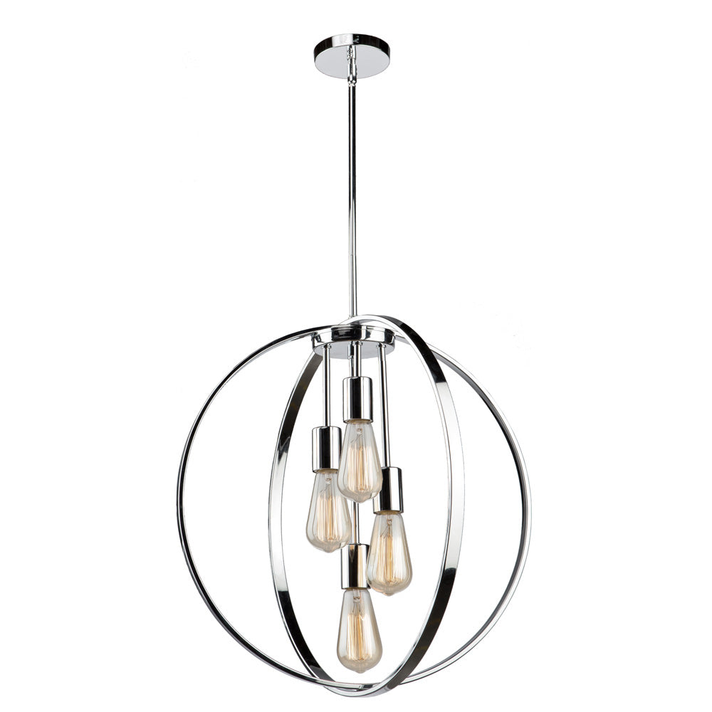 Newport Chandelier Chrome