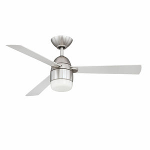 Antron Led Ceiling Fan Satin Nickel with Silver blades LED