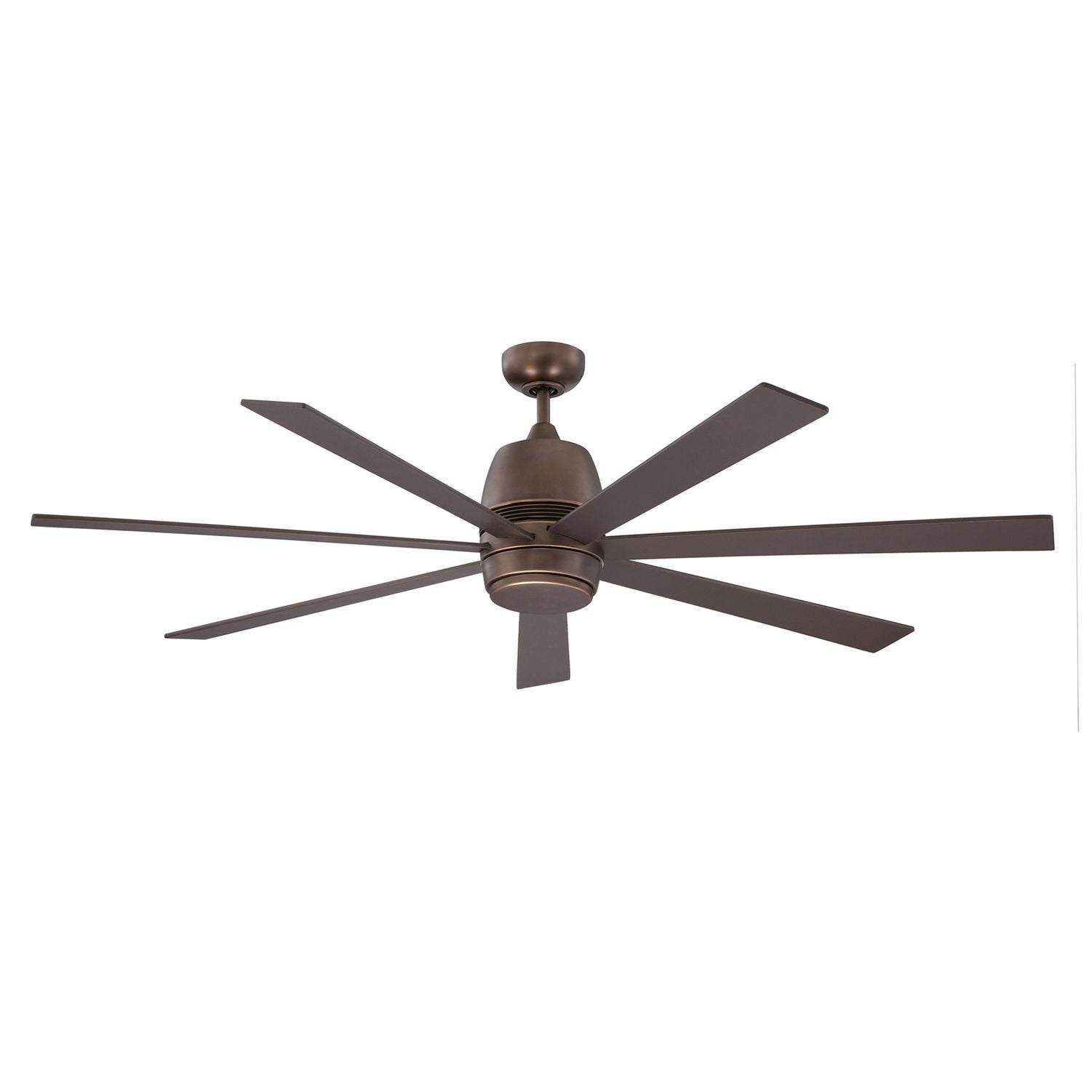 Sixty-Seven Ceiling Fan Architectural Bronze with matching blades