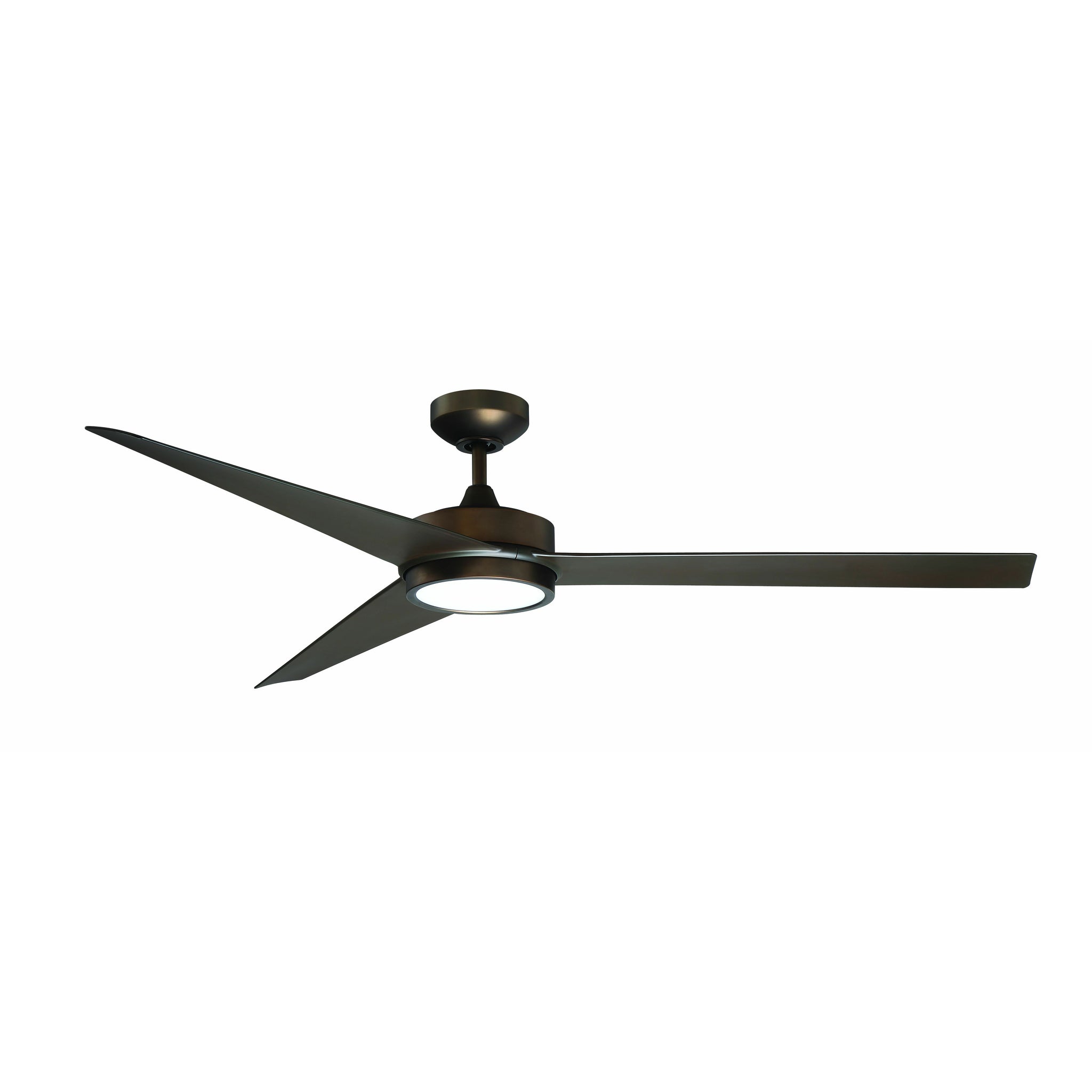 Triceptor Ceiling Fan Architectural Bronze with matching blades