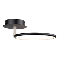 Halo Integrated LED Semi Flush Mount
