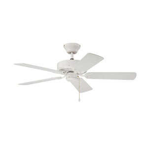 Builder'S Choice Ceiling Fan White with White blades