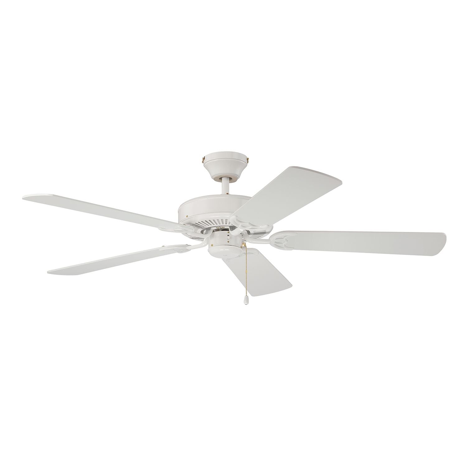 Builder'S Choice Ceiling Fan White with White blades