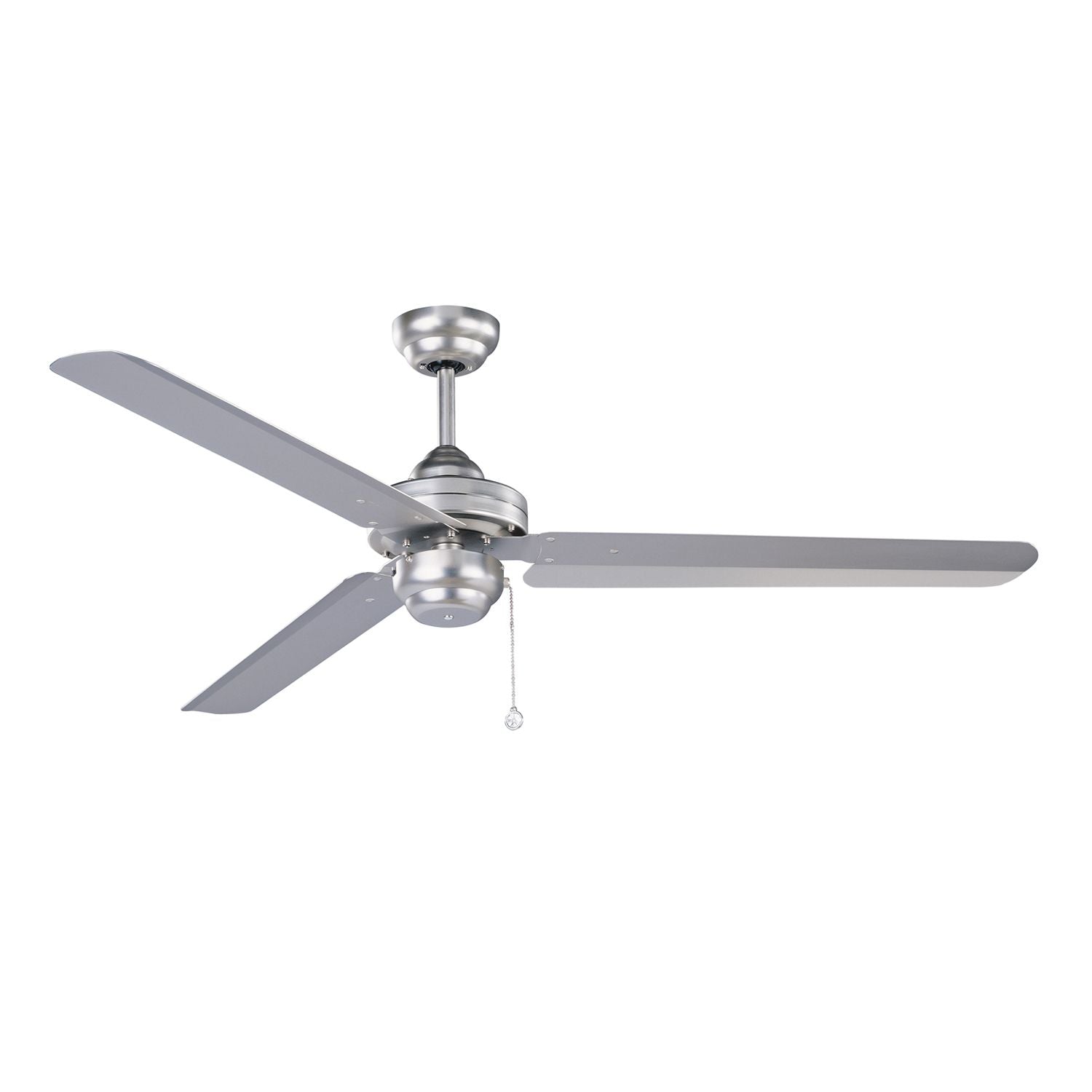 Studio 54 Ceiling Fan Brushed Steel with matching blades