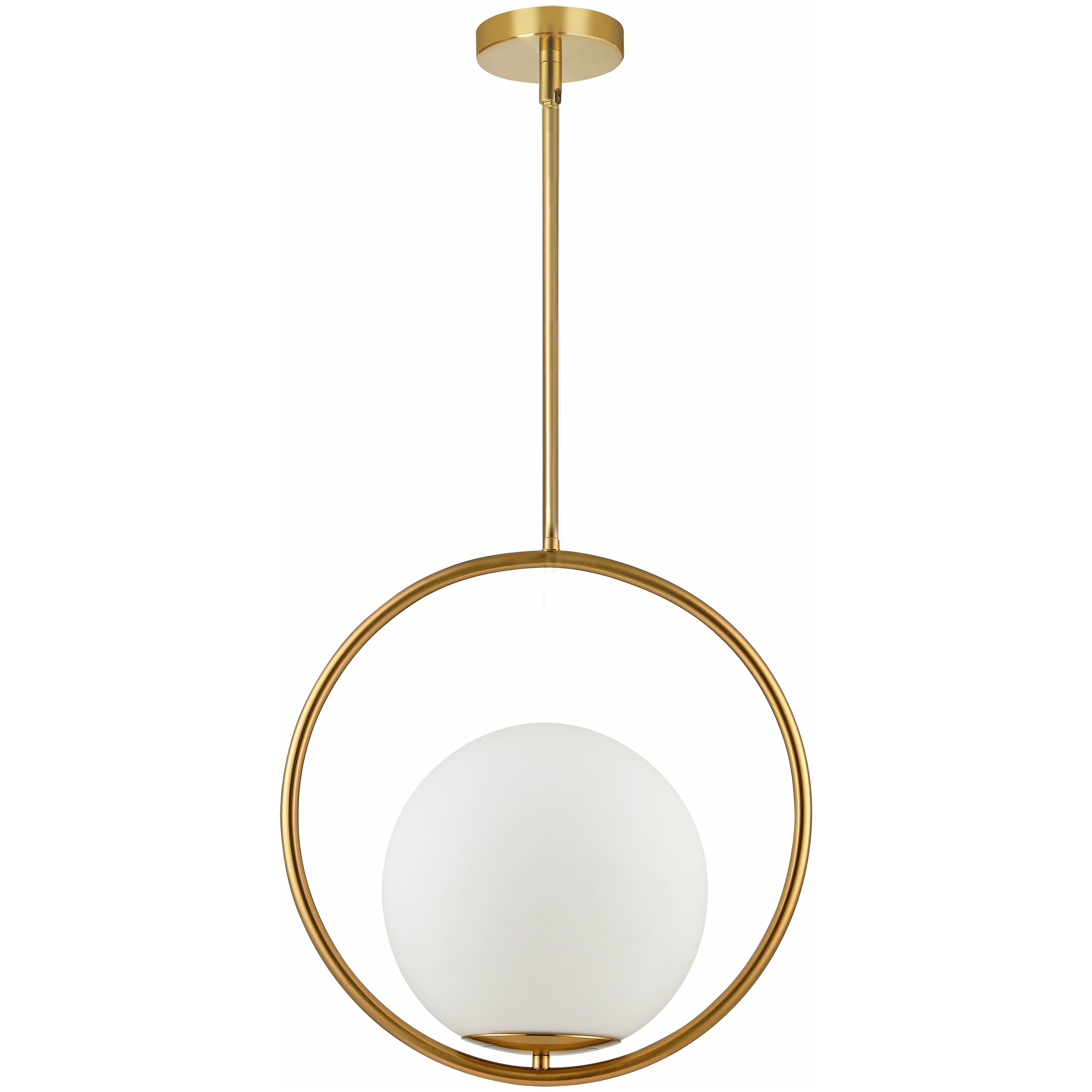 Adrienna 1 Light 15.75 Inch Pendant