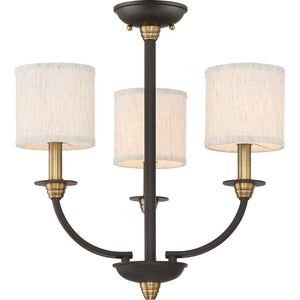 Audley Chandelier Old Bronze