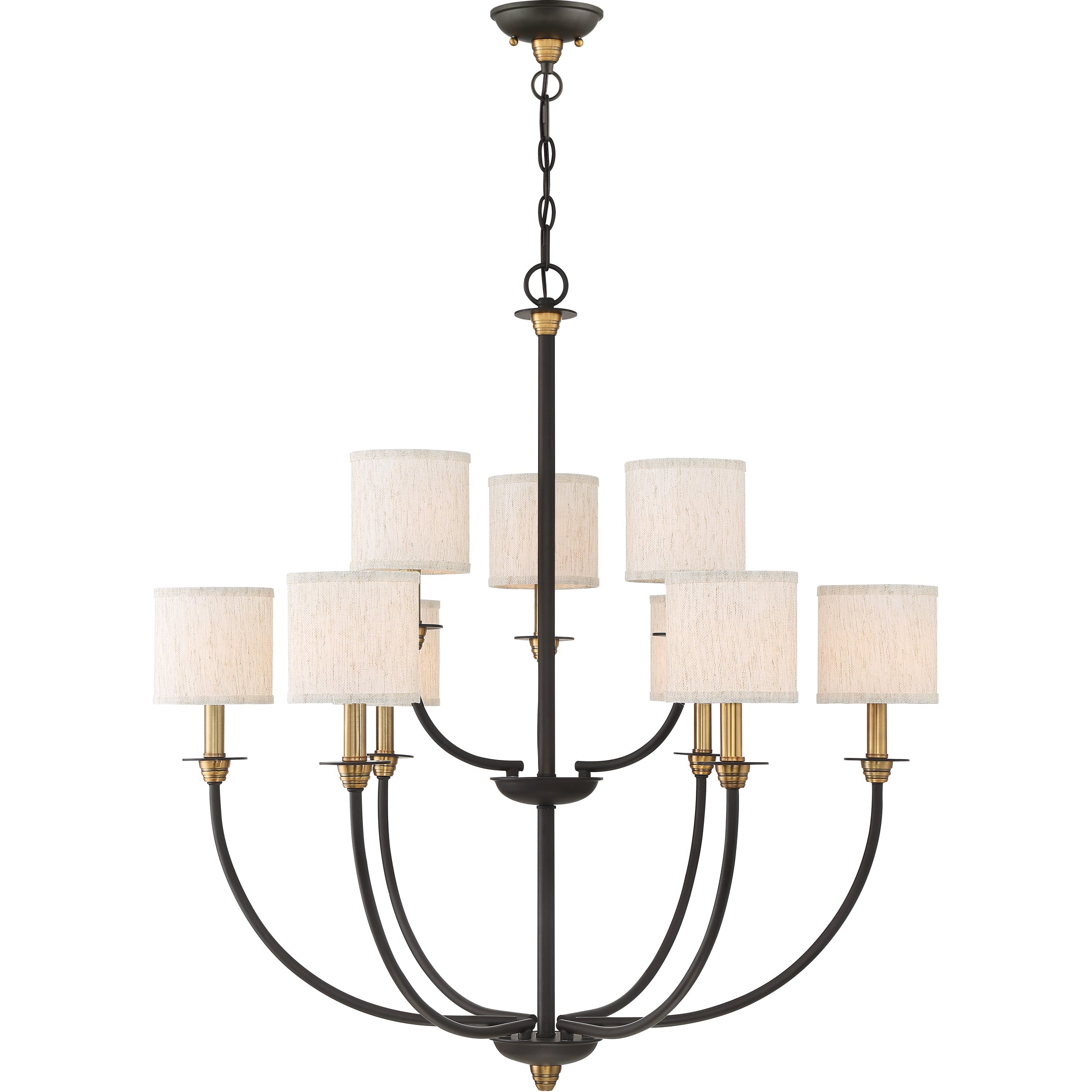 Audley Chandelier Old Bronze