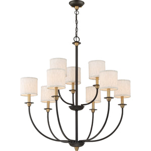 Audley Chandelier Old Bronze