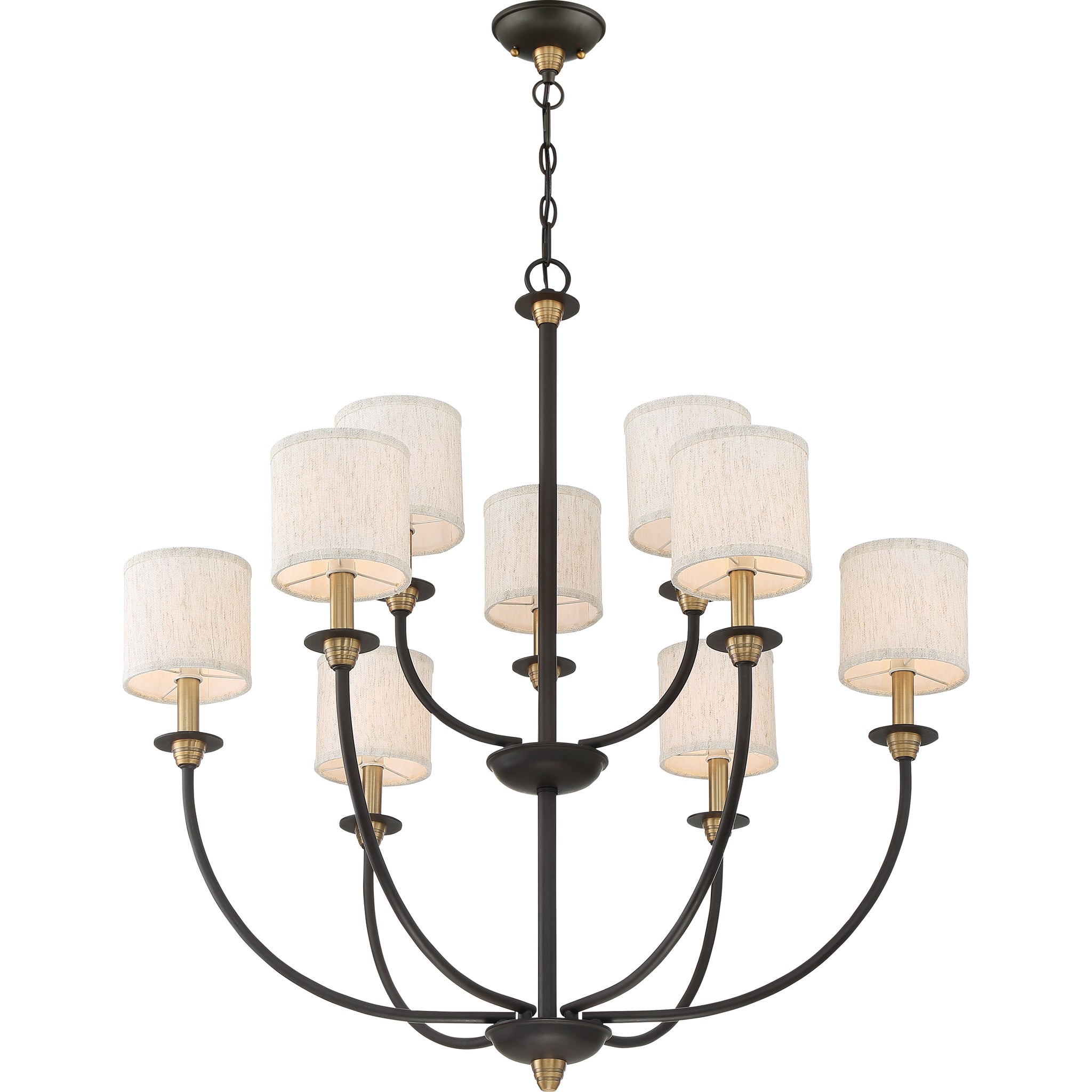 Audley Chandelier Old Bronze