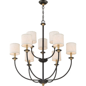 Audley Chandelier Old Bronze