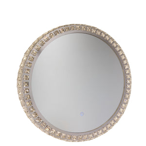 Reflections Lighted Mirror Metal & Glass
