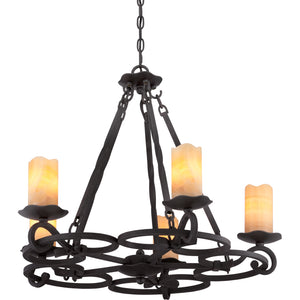 Armelle Chandelier Imperial Bronze