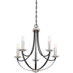 Alana Chandelier Mystic Black