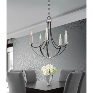 Alana Chandelier Mystic Black