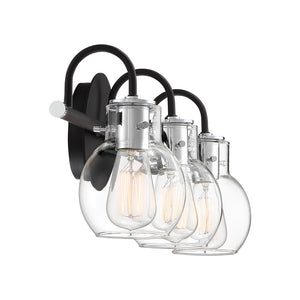 Andrews Vanity Light Earth Black