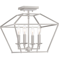 Aviary Semi Flush Mount