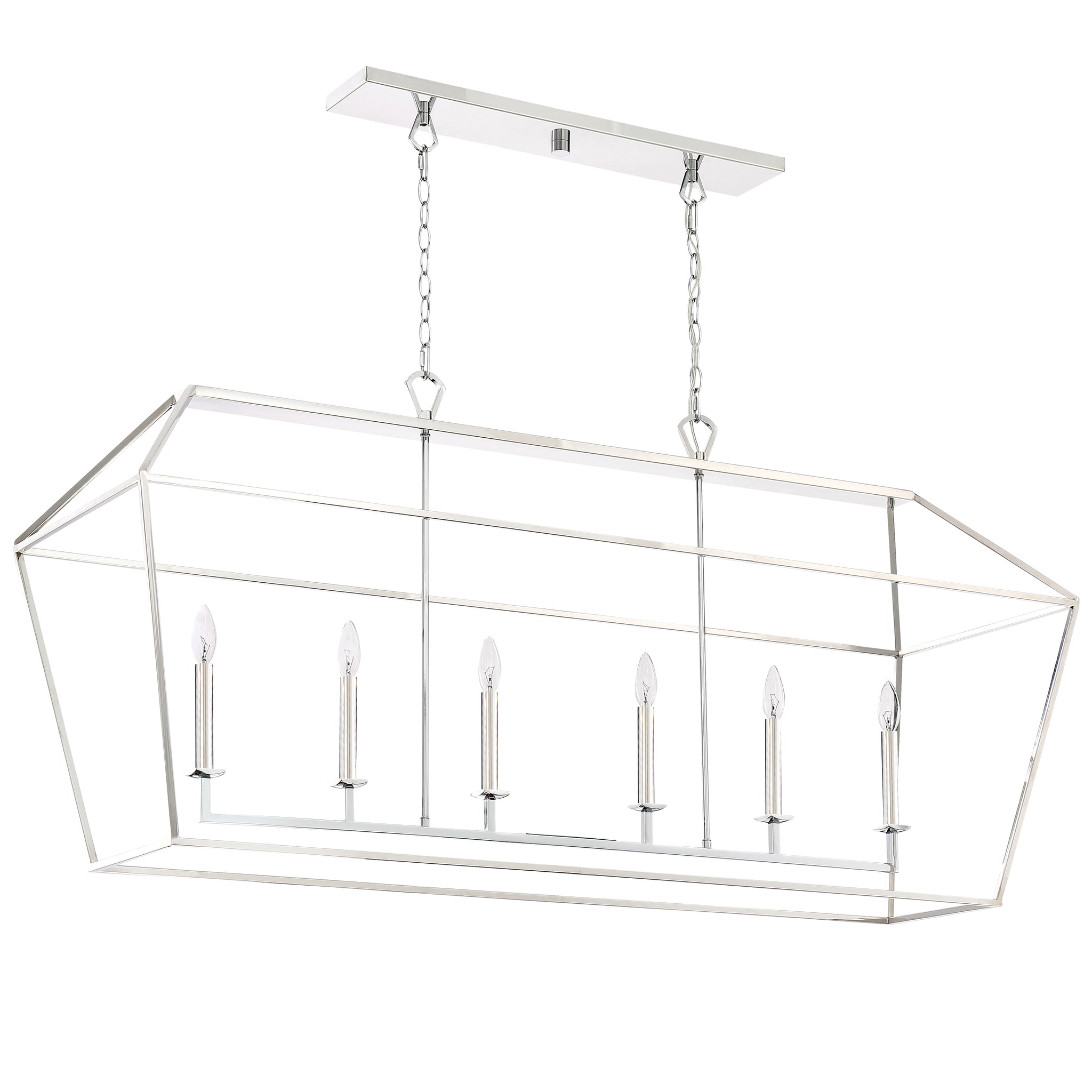 Aviary Linear Suspension Polished Nickel