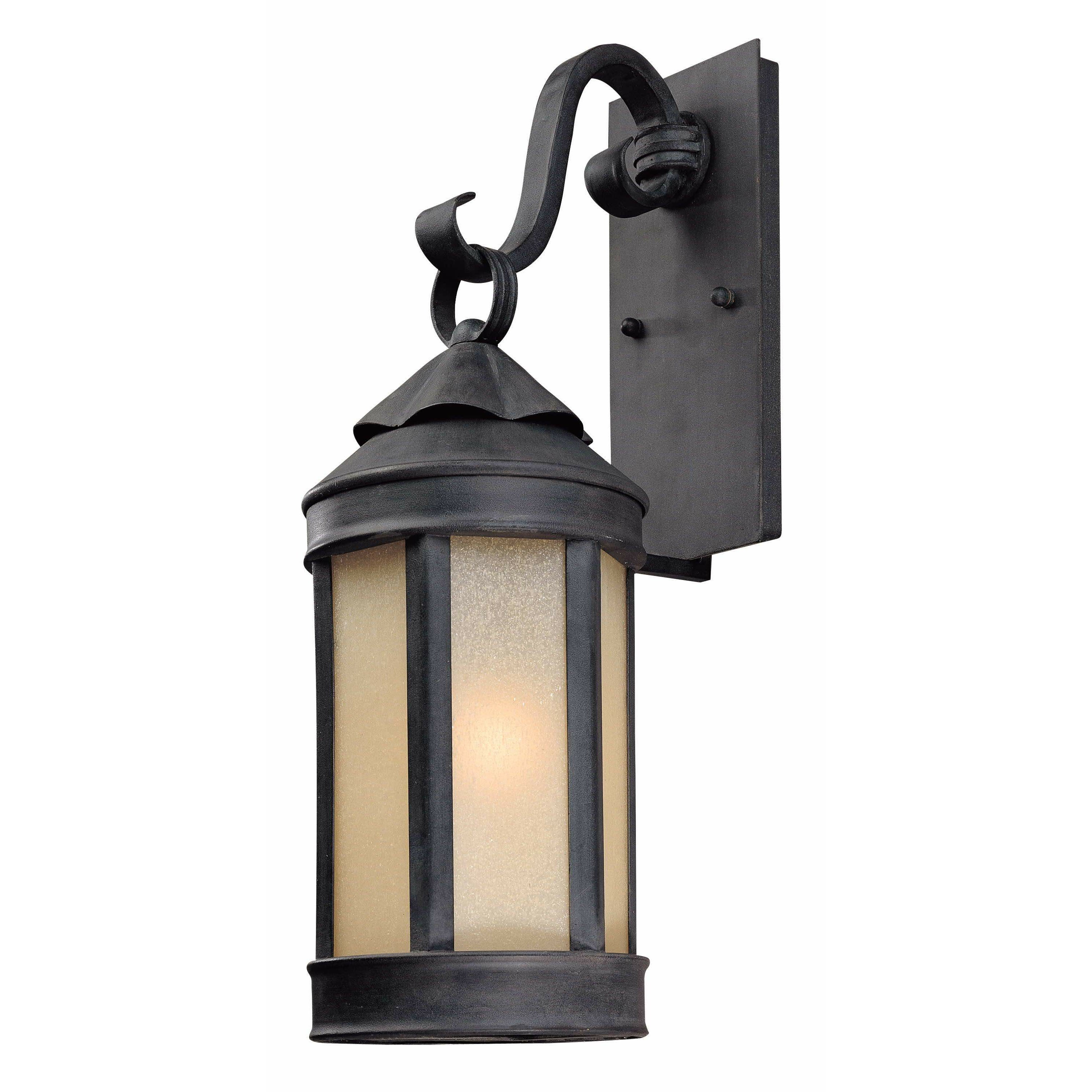 Andersons Forge Outdoor Wall Light Antique Iron