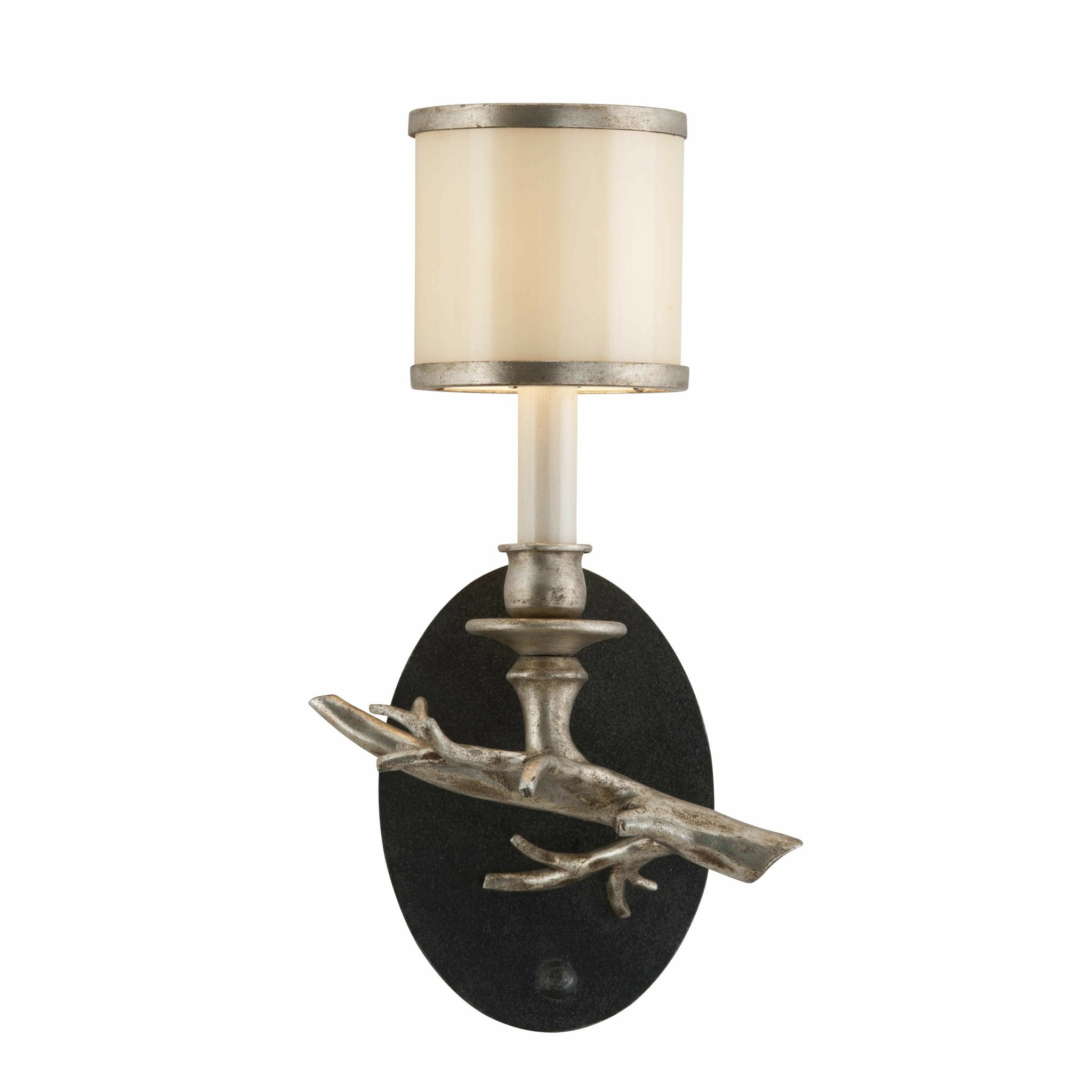 Drift Sconce Bronze With Silver Leaf