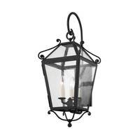 Santa Barbara County 3-Light Medium Outdoor Wall Light