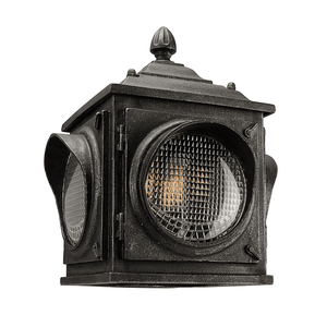 Main Street Outdoor Wall Light Aged Pewter