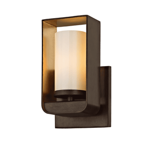 Escape Vanity Light Bronze With Gold Leaf Accent