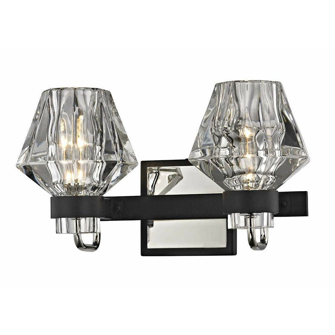 Faction Vanity Light Forged Iron Polished Nickel