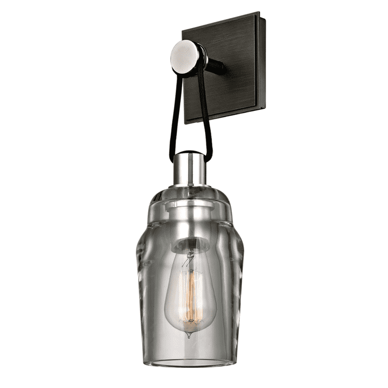 Citizen Sconce Graphite And Polished Nickel