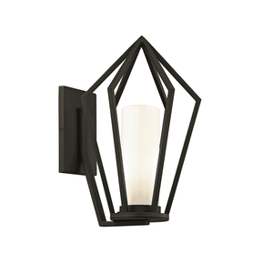 Whitley Heights Outdoor Wall Light Textured Black