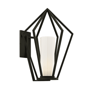 Whitley Heights Outdoor Wall Light Textured Black