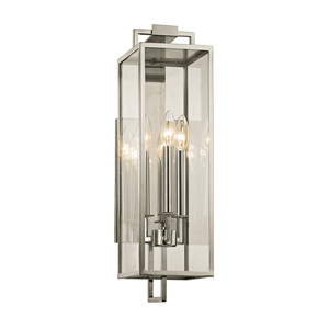 Beckham Outdoor Wall Light Polished Stainless