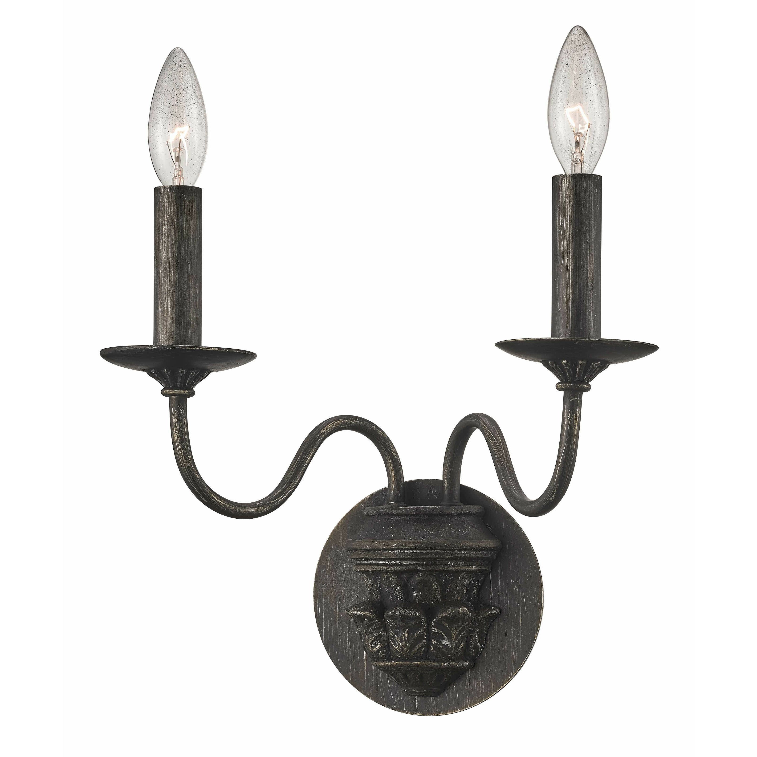 Poppy Hill Sconce Pompeii Silver