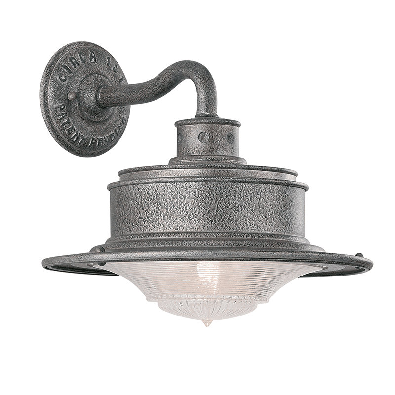 South Street Outdoor Wall Light Old Galvanized