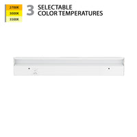 18" LED Light Bar 3-CCT with Rocker Switch