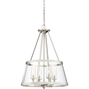 Barlow Semi Flush Mount Polished Nickel